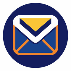 This modern email marketing logo icon represents effective digital communication and campaign strategies. Ideal for branding, promotions, and enhancing your marketing materials with a creative touch.