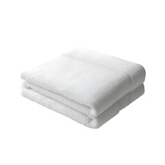 Rolled towel isolated on a white and transparent  background. PNG cutout.