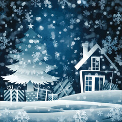 I have created a unit christmas vector which is completely new and it is fully completed so you can use it beautifully.
