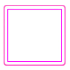 Pink glowing square frame 