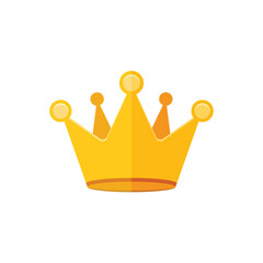Princess crown icon in flat style. Queen diadem vector illustration on isolated background. Luxury tiara sign business concept.