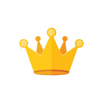Princess crown icon in flat style. Queen diadem vector illustration on isolated background. Luxury tiara sign business concept.