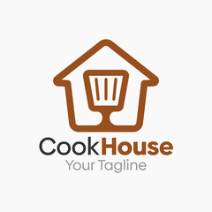 Cook House Logo Design Template. Good for Business, Agency, Community and Organization