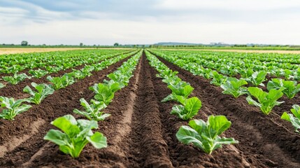 Obraz premium Farmers using sustainable practices to preserve and enhance soil health