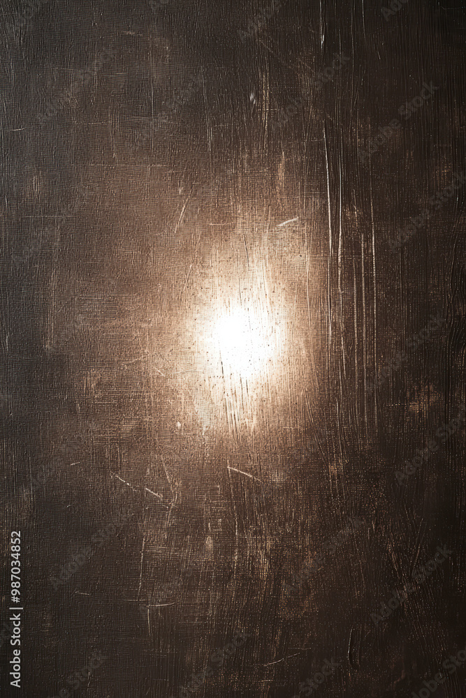 Poster abstract textured background featuring subtle light reflections and scratches for use in artistic de
