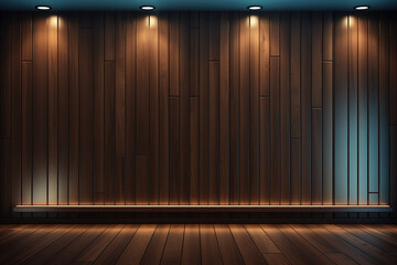 Superb black wooden texure floor background table top view