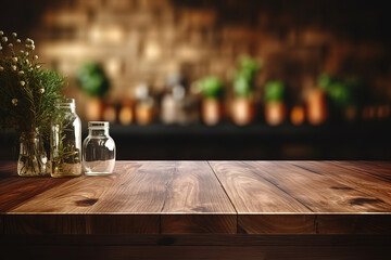 Outstanding Wooden Table Background Free Space Your Decoration