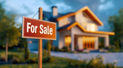 Obraz premium A modern house with a 