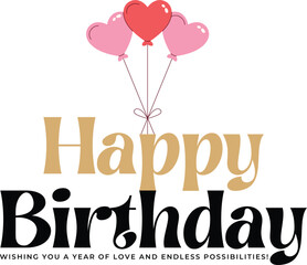 Happy Birthday Wishes Text Effect