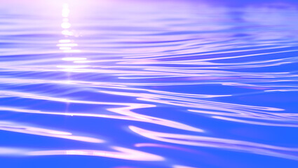 	
Blue wave abstracts or natural rippled water texture background Water waves in sunlight	
