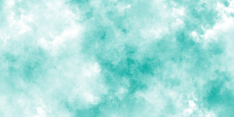 Watercolor stain with hand paint pattern on blue canvas, Abstract beautiful light blue cloudy sky clouds with stains, Creative vintage light sky blue background with various clouds and fogg.