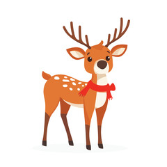 Fototapeta premium Reindeer in Christmas