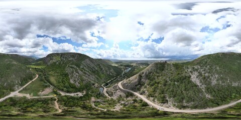 Immersive Naturerfahrung: Kroatische Bergwelt in 360 Grad