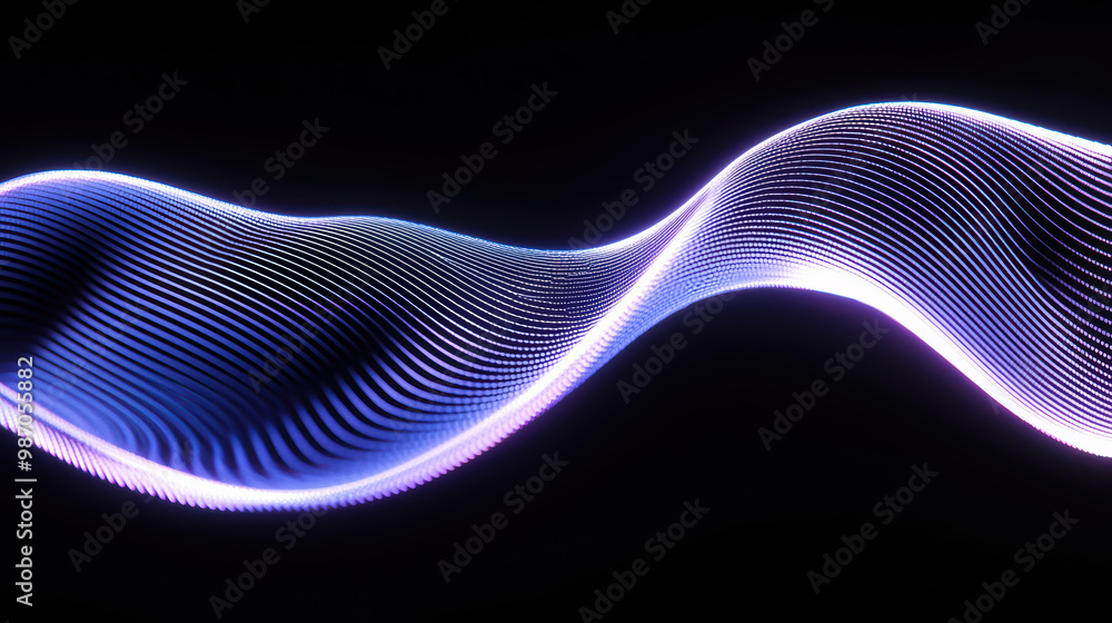 Poster grainy background. abstract luminous wave pattern showcasing vibrant colors and dynamic movement, pe