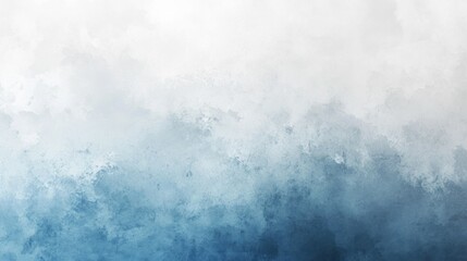 A cool gradient from icy blue to pale grey, evoking a wintry, modern aesthetic that both sleek and calming.