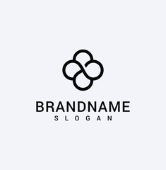 New logo design and icon logo concept