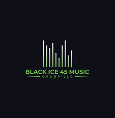 Obraz premium Musical logo design concept