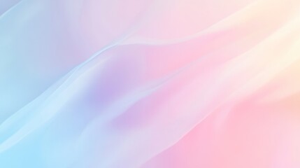 Obraz premium A soft gradient background with pastel tones, providing a calm and serene atmosphere for any design project.