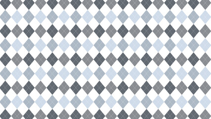 アーガイル柄の背景素材　16:9