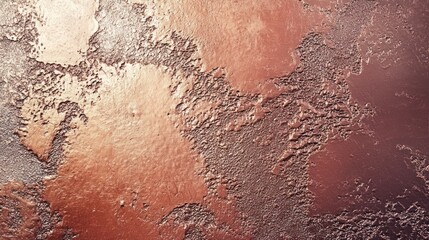Fototapeta premium Gradient of rose gold to deep copper with a rough, metallic texture, providing a luxurious and artistic finish.