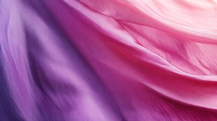 Obraz premium Soft pink to deep purple gradient with a glossy, polished texture, adding a luxurious and smooth finish.