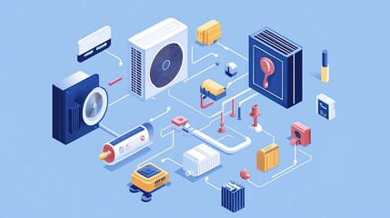 graphic resource for  air conditioner