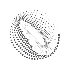 Circle Halftone Vector Art, Icons, and Graphics
