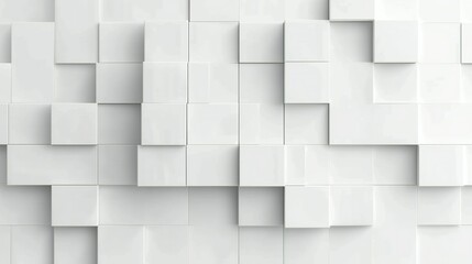 abstract cubical white background