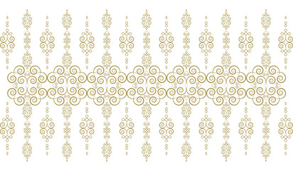 Ethnic art vector design, vintage, geometric, fashion textile pattern and Asian wallpaper background, Hmong ethnic fabric pattern.