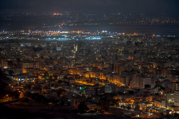 Vibrant Cityscape at Night