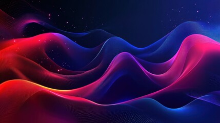 Obraz premium Abstract Colorful Waves