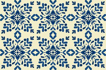 Vector illustration of an ethnic geometric pattern. Bohemian seamless pattern. Embroidery. Seamless traditional design pattern for fabrics, backgrounds, carpets, wallpapers, clothes, and pillowcases.