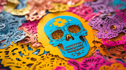 Confetti w postaci papel picado to nieodłączny element meksykańskich festiwali, zwłaszcza podczas Dnia Zmarłych.