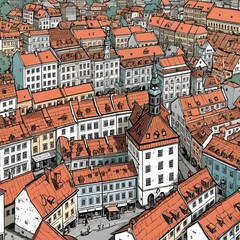 Obraz premium Big city