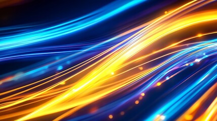 Obraz premium abstract blue background with waves