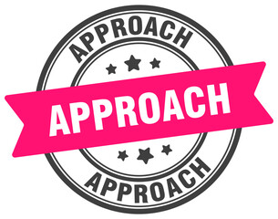 Obraz premium APPROACH STAMP