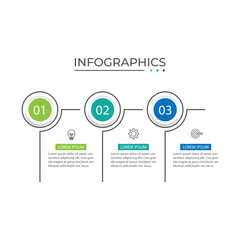 Fototapeta premium Vector Infographic label design template with icons and 3 options or steps.