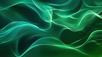 Obraz premium abstract Beautiful Green wave Background
