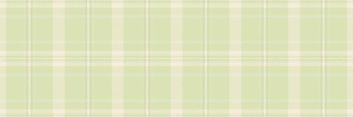 Mens shirt tartan fabric check, single background vector pattern. Flooring textile seamless plaid texture in light and antique white colors.