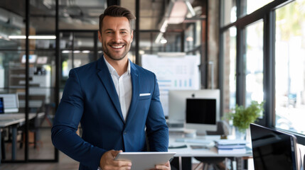 The Professional Smiling Businessman