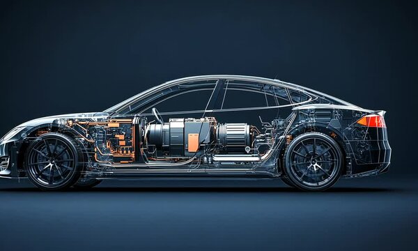Inside Look at Electric Car