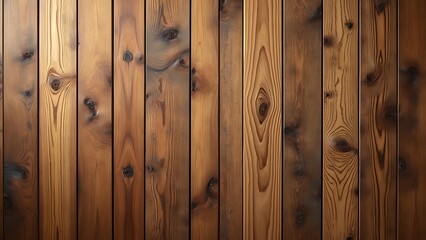 A textured wood paneling with rich grain patterns and natural imperfections. The rugged surface adds character and warmth, ideal for rustic, farmhouse, or vintage-inspired designs.