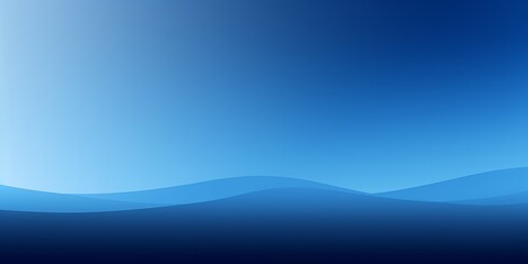 Smooth gradient waves in varying shades of blue, evoking calmness.