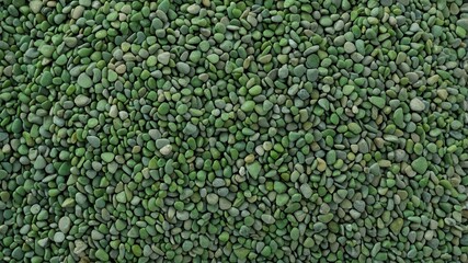 green gravel flat surface texture background