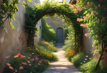 Fototapeta premium alley