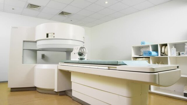 Advanced MRI scanners and tomographic platforms represent cutting-edge medical technology, providing precise diagnostics and enhancing the quality of healthcare services.