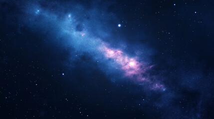 Fototapeta premium view from space to a galaxy and stars , space galaxy background , a galaxy nebula