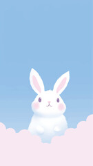 Animal rabbit bunny background.