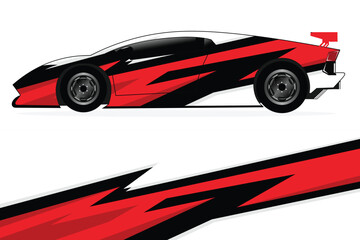 abstract vector car graphic background