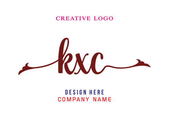 KXC  lettering logo is simple, easy to understand and authoritative